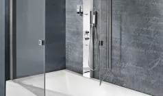 Установка ванны  душа