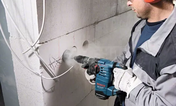 ИЗГОТОВЛЕНИЕ (ШТРОБЛЕНИЕ) отверстия под точку электрическую (бетон)