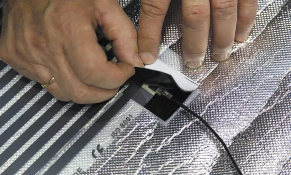 Монтаж ДАТЧИКА ТЕПЛОГО ПОЛА