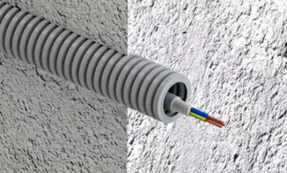 Монтаж КАБЕЛЬ-КАНАЛА (бетон)
