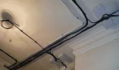 Прокладка КАБЕЛЯ открытая (без крепления)