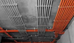 Прокладка КАБЕЛЯ в гофре