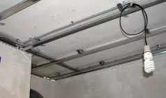 Прокладка КАБЕЛЯ в плите перекрытия (скрытая)