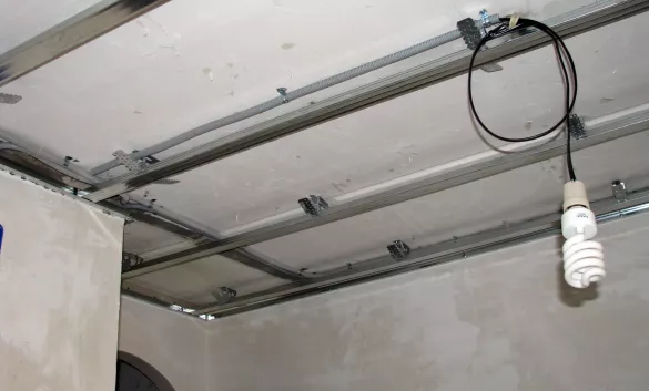 Прокладка КАБЕЛЯ в плите перекрытия (скрытая)