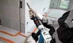 ШТРОБЛЕНИЕ ПОТОЛКА под электрическую проводку