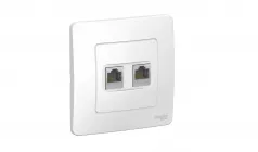 Установка РОЗЕТКИ компьют. (RJ45 RJ11) накладной