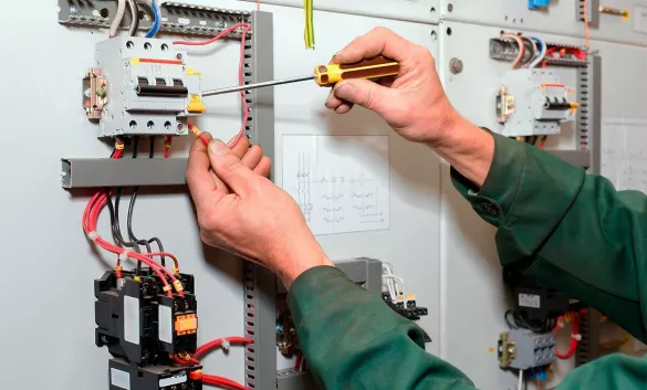 Установка ТОЧКИ электр на готовое установочное место