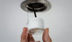 Замена ЛАМПЫ в светильнике без демонтажа корпуса светильника