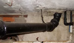 Расчеканка ТРУБ канализации (чугун) без штробления