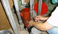 Ремонт /частичная замена/ ТРУБЫ канализации