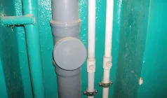 Замена стояка канализации с отключением ХВС