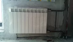 Демонтаж РАДИАТОРА ОТОПЛЕНИЯ при наличии 2 кранов (без выноса)