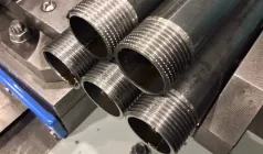 Нарезка РЕЗЬБЫ на трубе (сталь) 1/2"