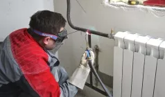 Установка РАДИАТОРА (БАТАРЕИ) с применением сварки