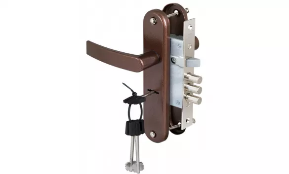 Врезка ЗАМКА (СЛОЖНОГО) в деревянную дверь