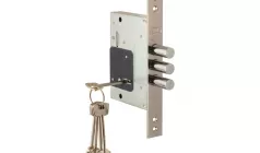 Врезка ЗАМКА(ПРОСТОГО) в металлическую дверь