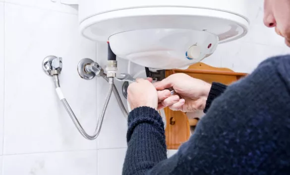 Установка ВОДОНАГРЕВАТЕЛЯ