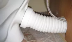 Замена ГОФРЫ на унитазе без демонтажа унитаза