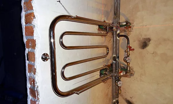 Демонтаж ПОЛОТЕНЦЕСУШИТЕЛЯ при наличии 2 кранов (без выноса)