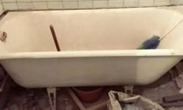 Демонтаж ВАННЫ (без выноса) ЧУГУН