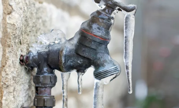 Отогрев детали газом