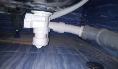 Установка СИФОНА на ванну (с монтажом ОБВЯЗКИ)