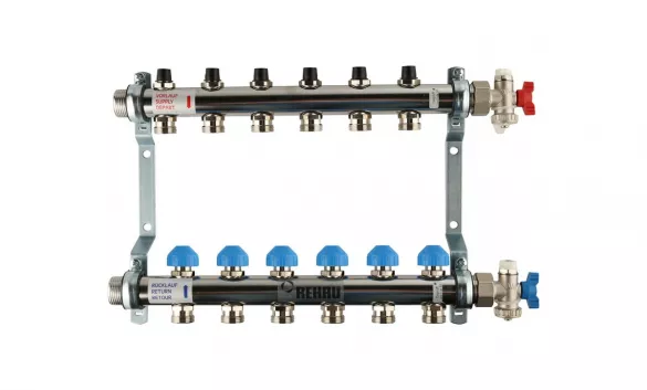 Установка КОЛЛЕКТОРА (ГРЕБЕНКИ)