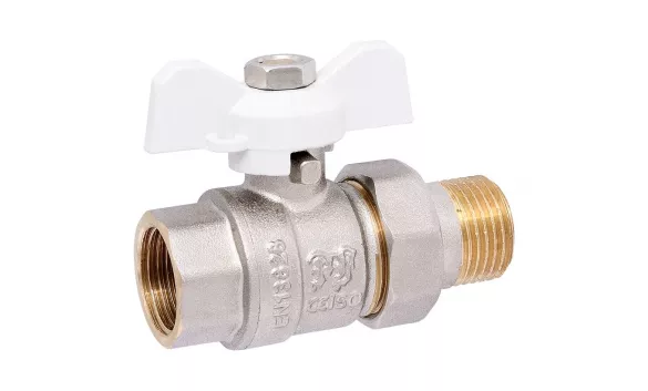 Установка КРАНА ШАРОВОГО на стояке (Ø до 3/4)