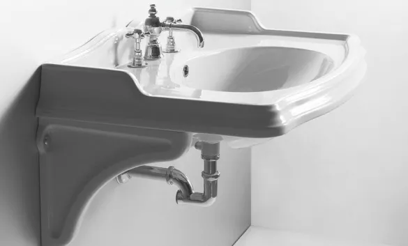 Установка КРОНШТЕЙНА под раковину