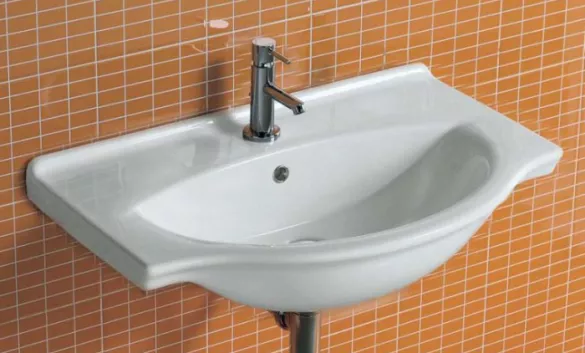 Установка РАКОВИНЫ (без смесителя, без сифона)