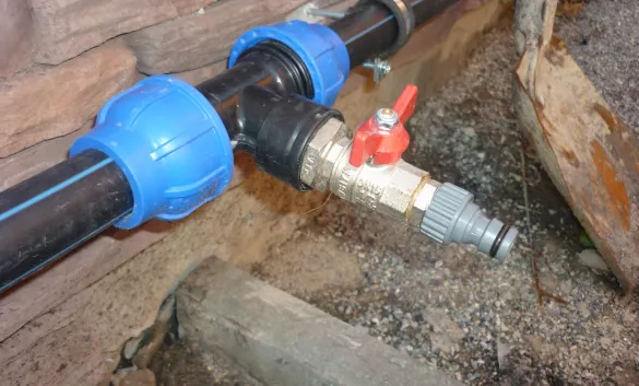 Установка ЗАГЛУШКИ на трубопроводе (с отключением стояка)