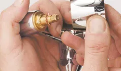 Замена ПРОКЛАДКИ /КРАНБУКСЫ/КАРТРИДЖА