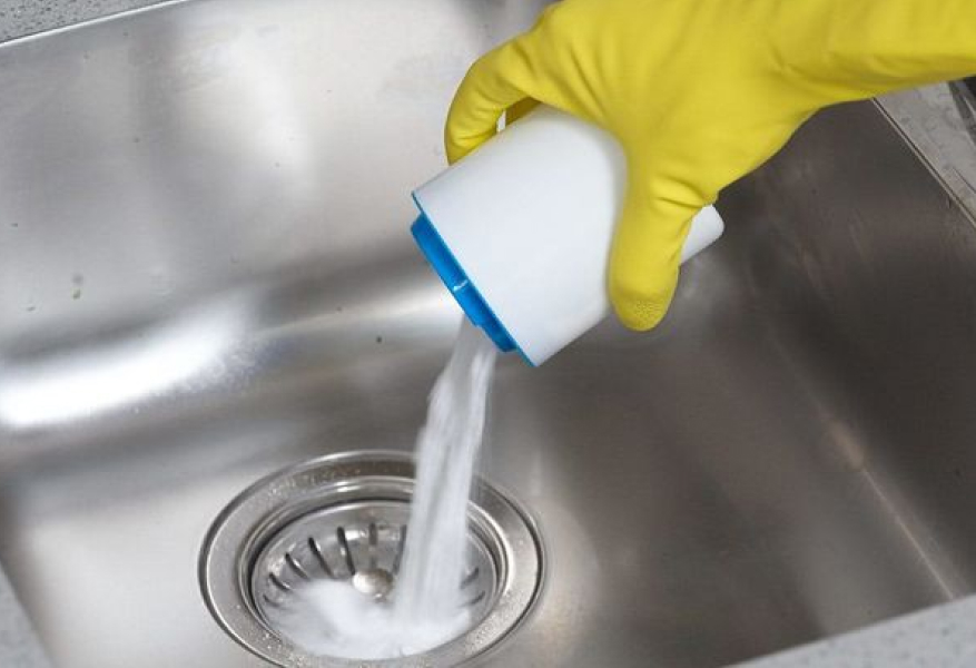 Устранение засора с помощью химии